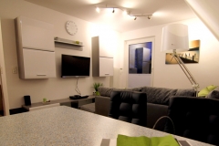 Ferienwohnung Möwe Kombiniertes Wohnzimmer